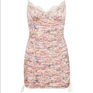 For love and lemons brand lingerie dress with floral print l, size XL